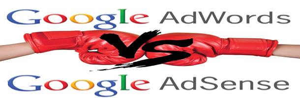 Google adwords vs Google Adsense